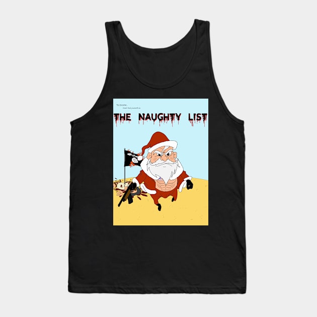 The Naughty List Tank Top by knightwatchpublishing